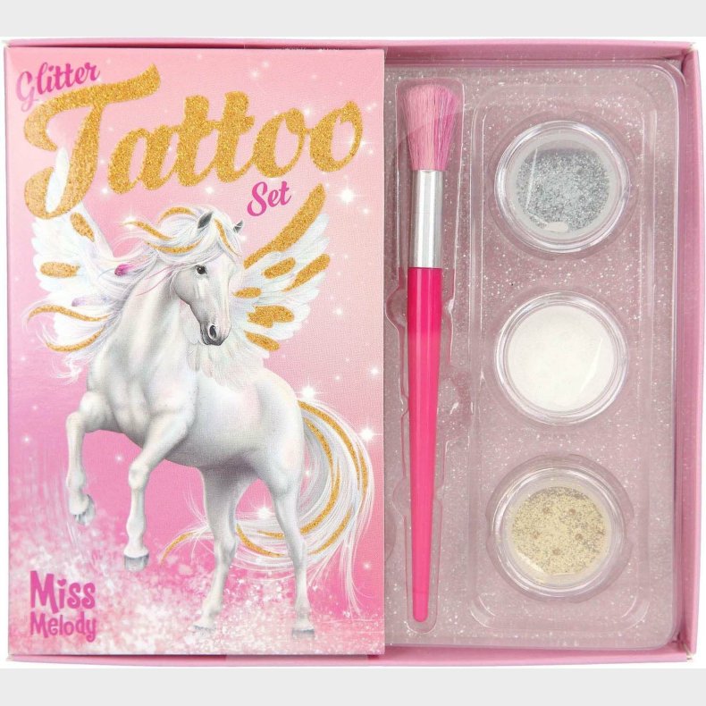 Miss Melody Glitter Tatoveringsst