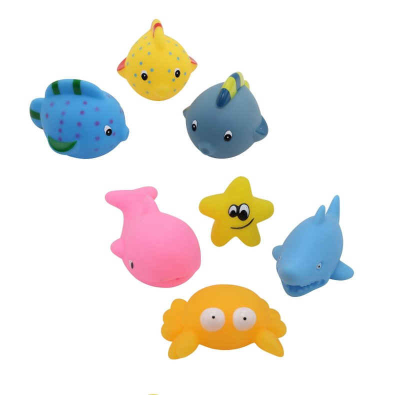 R&auml;tt Start Badelegetj Koraldyr &amp;  Fisk 7-pak