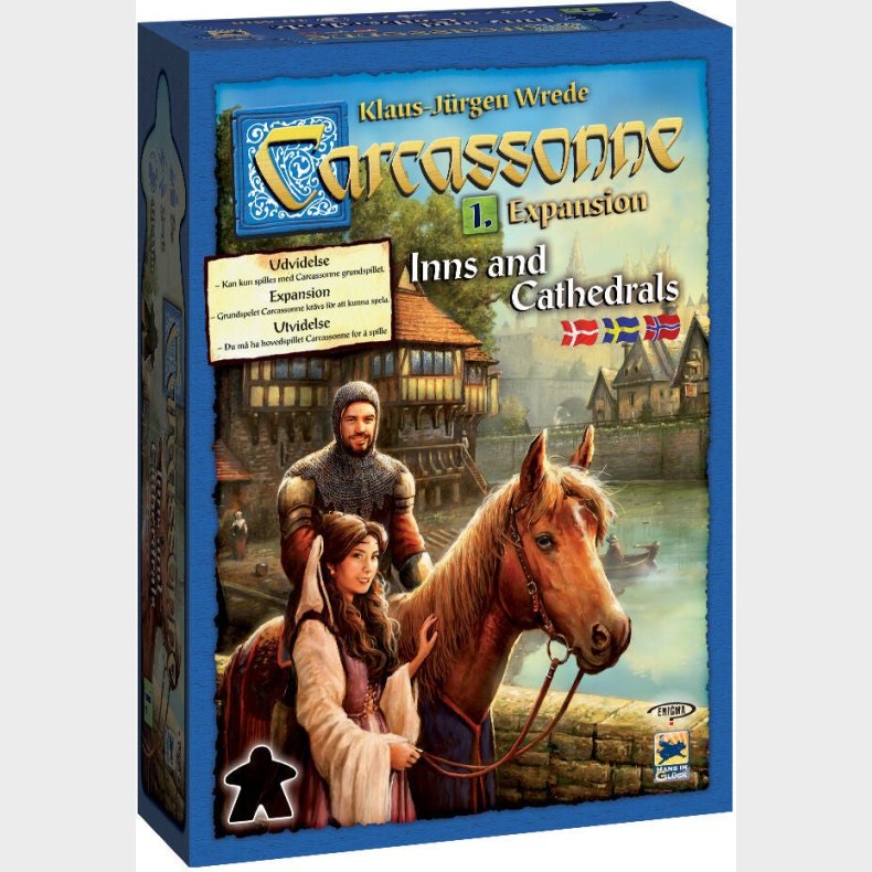 Carcassonne Expansion 1: Inns &amp;  Cathedrals