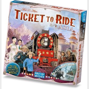 Ticket To Ride Map Collection Asia