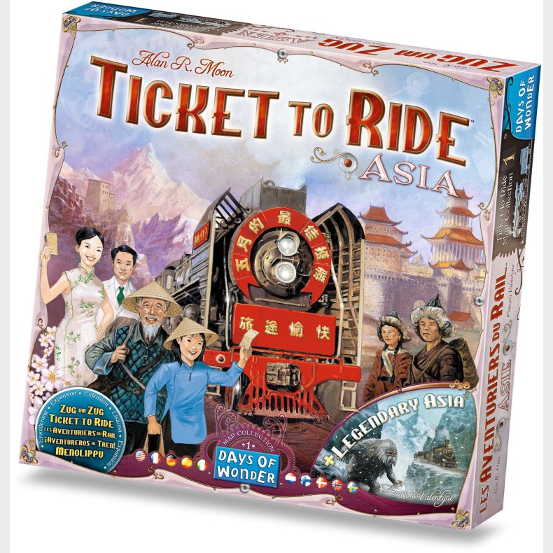 Ticket To Ride Map Collection Asia