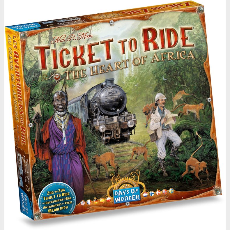 Ticket To Ride Map Collection Africa