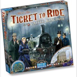 Ticket To Ride Map Collection United Kingdom + Pennsylvania