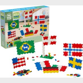 PlusPlus Verdens Flag Puslespil 700 Dele