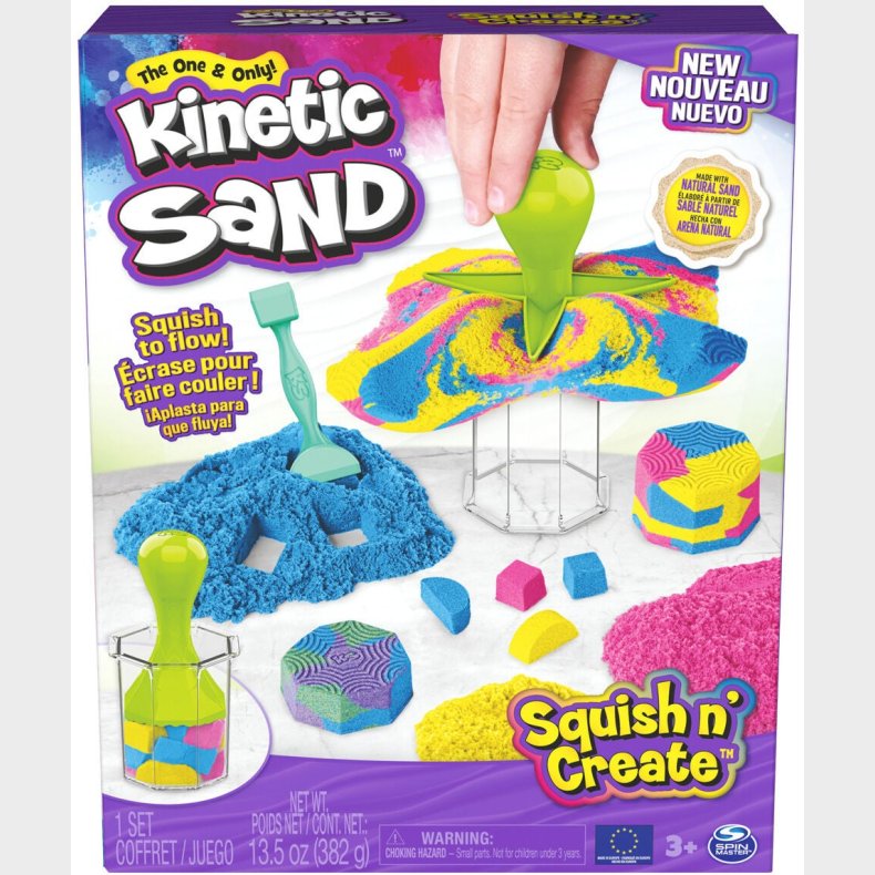 Kinetic Sand St Squish n' Create