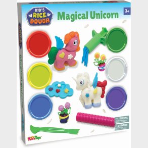 Kid's Rice Dough  Magisk Enhjrning Modellervoks