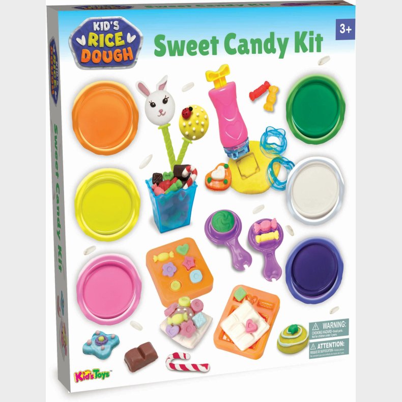 Kid's Rice Dough Sweet Candy Kit Modellervoks