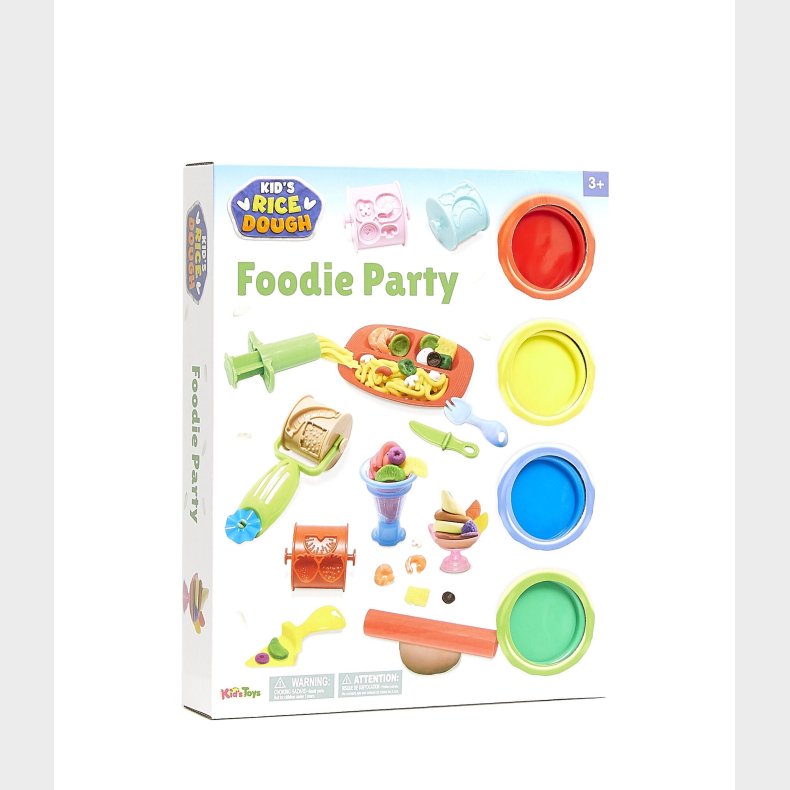Kid's Dough Rice Dough Foodie Party Modellervoks