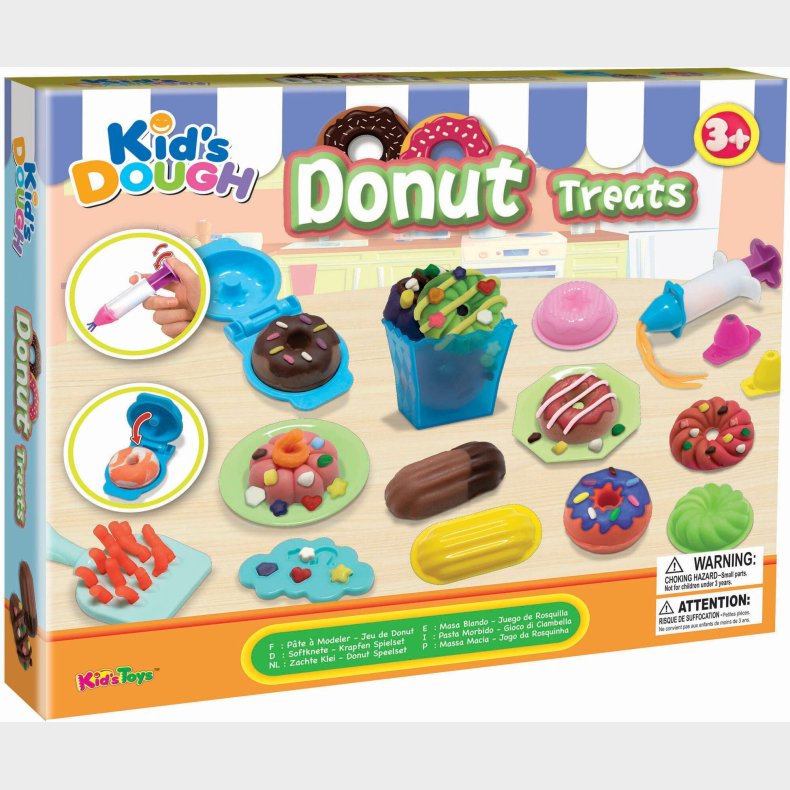 Kid's Dough Donut Treats Modellervoks