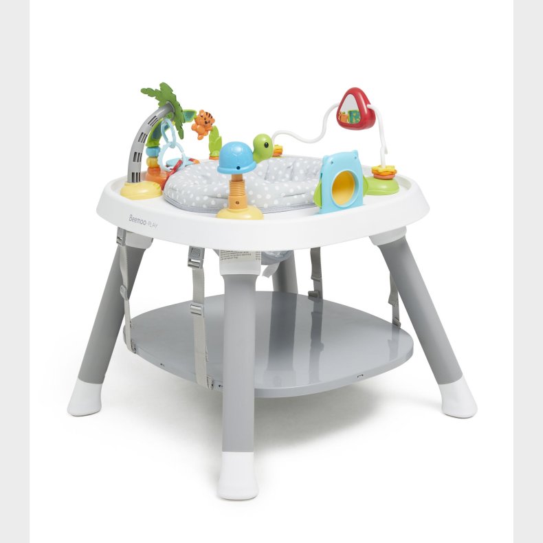 Beemoo PLAY Explore 3-in-1 Aktivitetscenter, Stone Grey