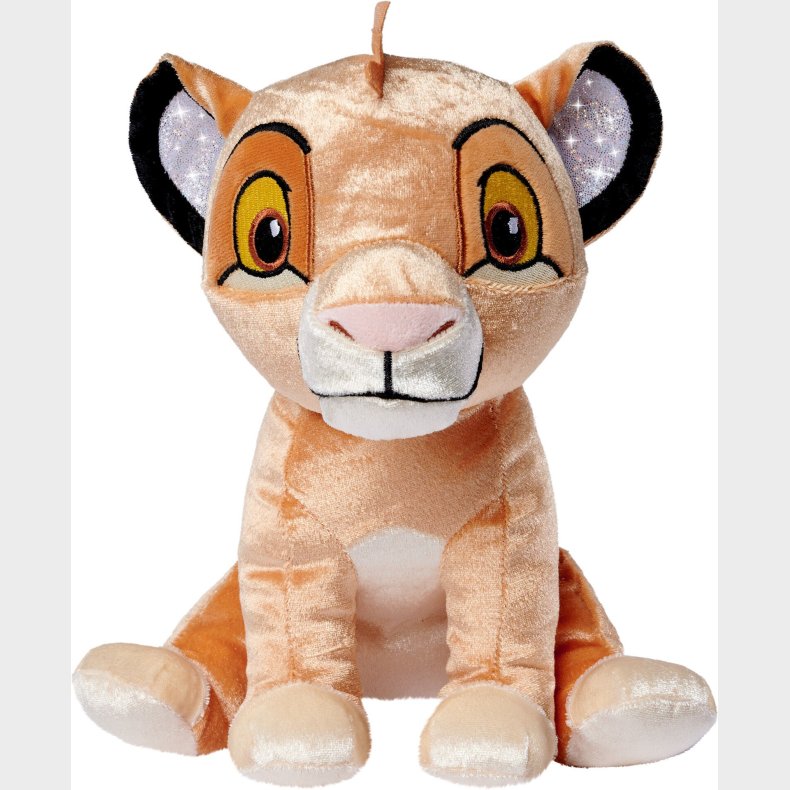 Disney Lvernes Konge Bamse 100-rsjubilum Simba Platinum 25 cm