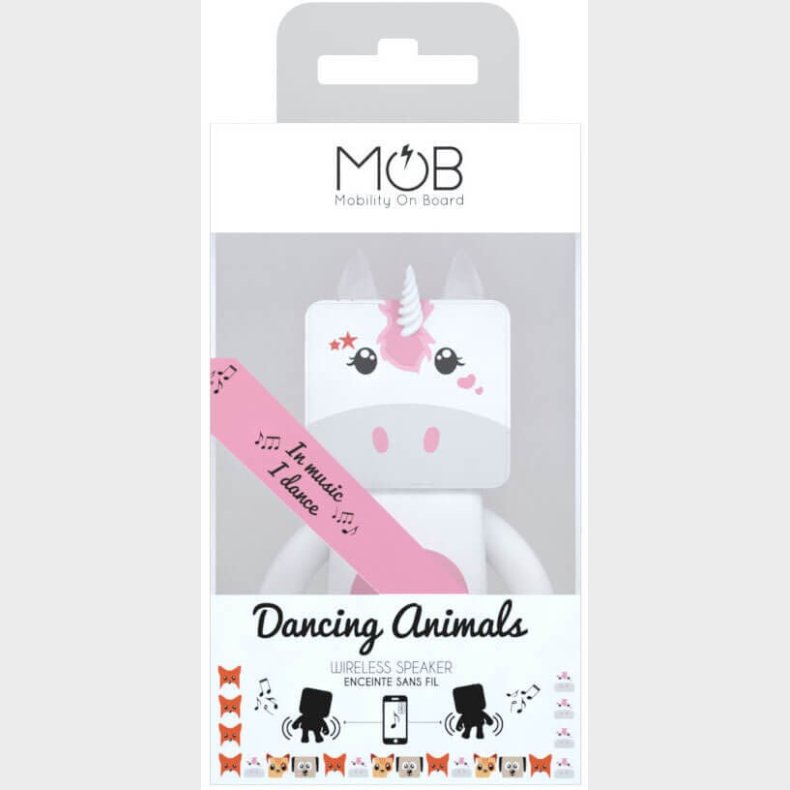 MOB Hjtaler Trdls Dansende Enhjrning