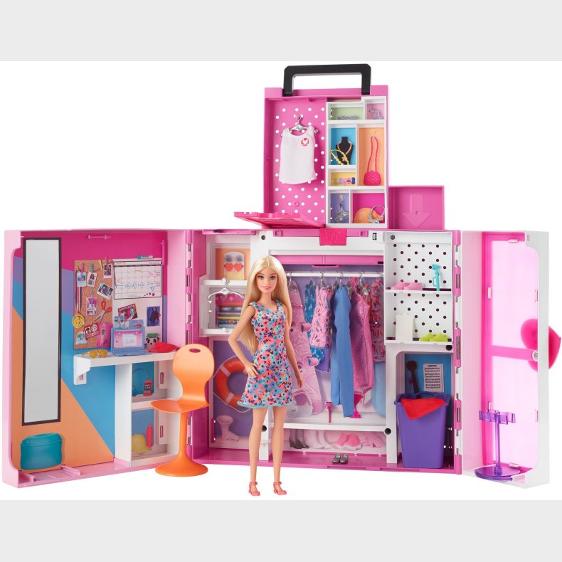 Barbie Dream Closet Legest med Dukke