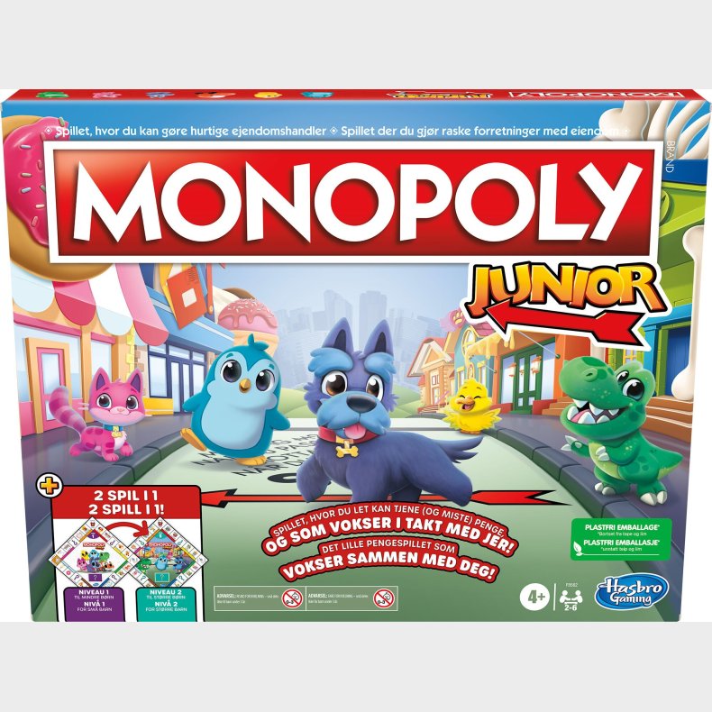 Monopoly Junior 2 Games In 1