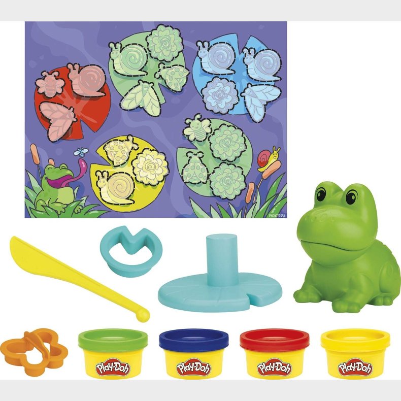 Play-Doh Modellervoks Frog N Colors Starter Set