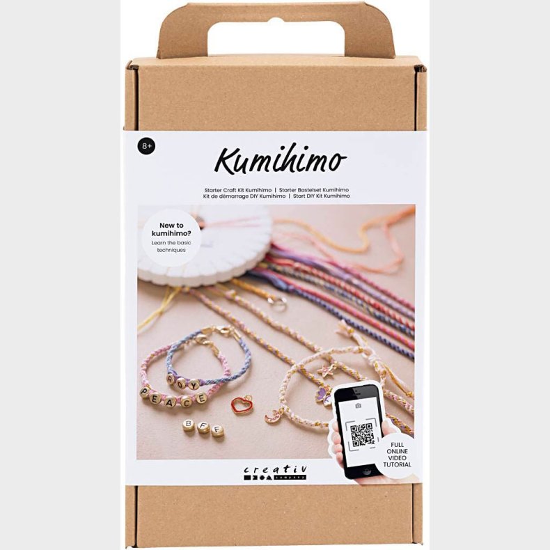 CreativCompany Kumihimo DIY Armbndsst