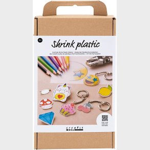 Creativ Company  Krympeplast DIY St Pins og Ngleringe