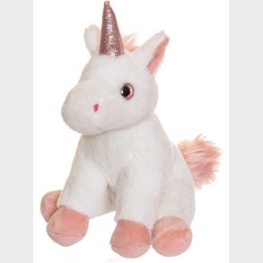 Teddykompaniet Bamse Enhjrning 25 cm, Hvid