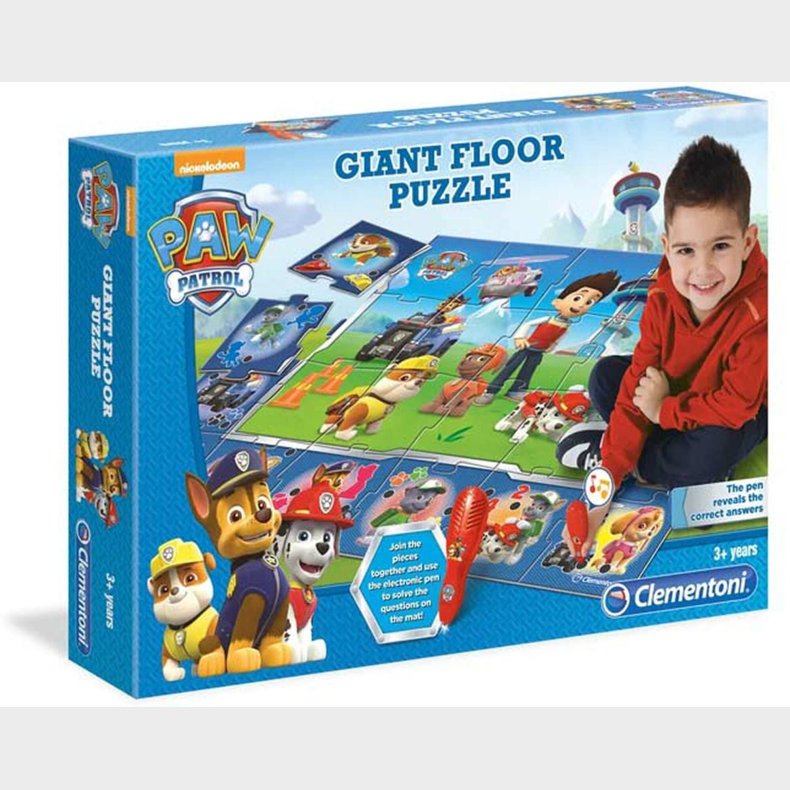 Clementoni Gigantisk Gulvpuslespil Paw Patrol 24 Brikker