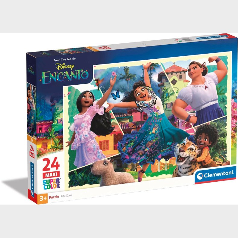 Clementoni Maxi Disney Encanto Puslespil 24 Brikker