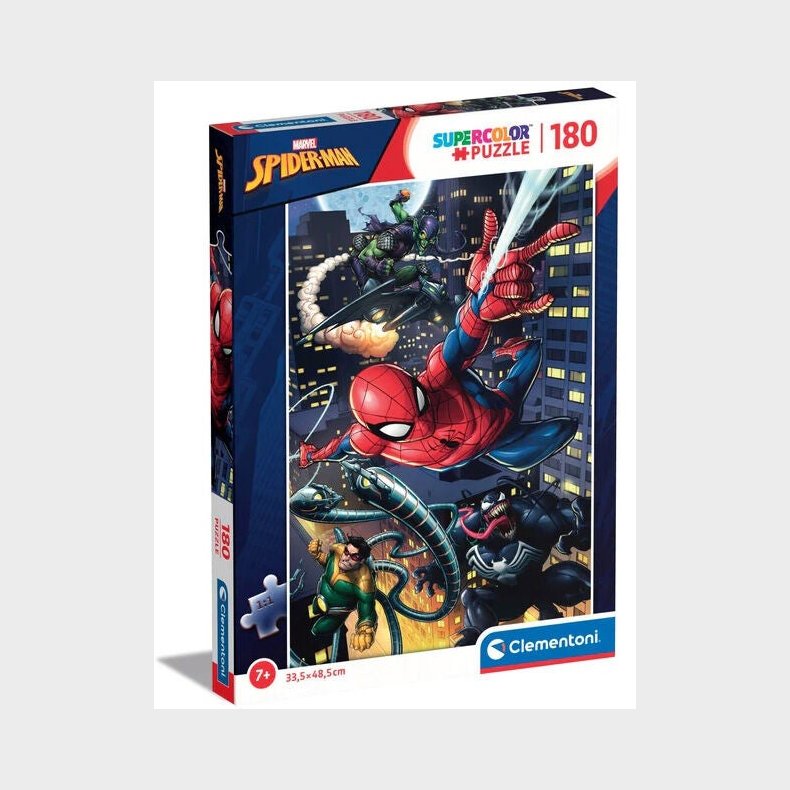 Clementoni Marvel Spider-Man Brnepuslespil 180 Brikker