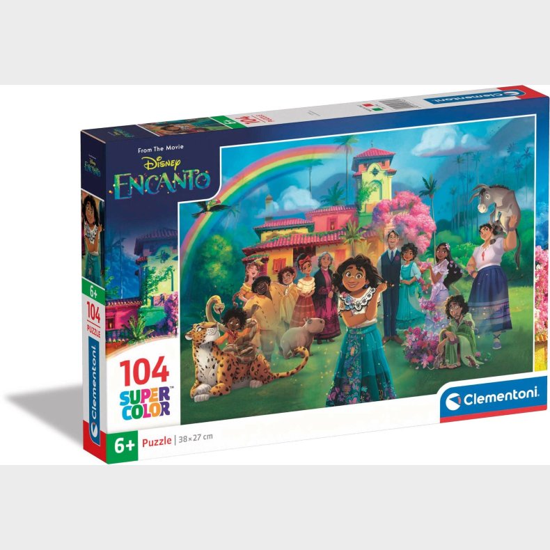 Clementoni Puslespil Disney Encanto 104 Brikker