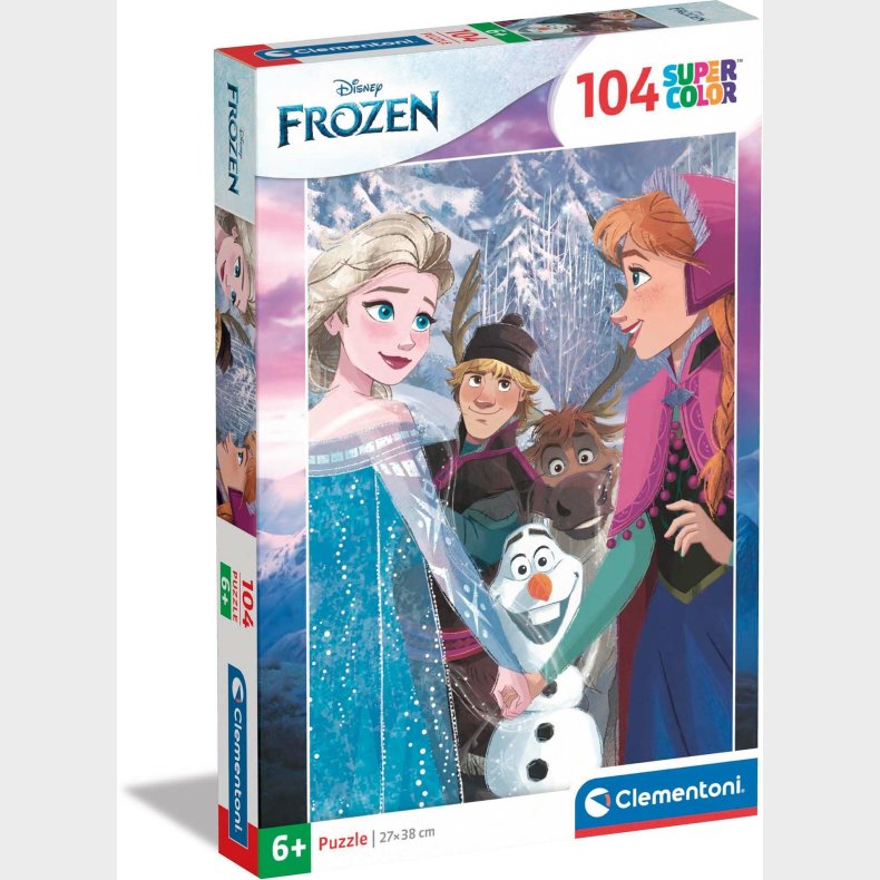 Clementoni Puslespil Disney Frozen 104 Brikker