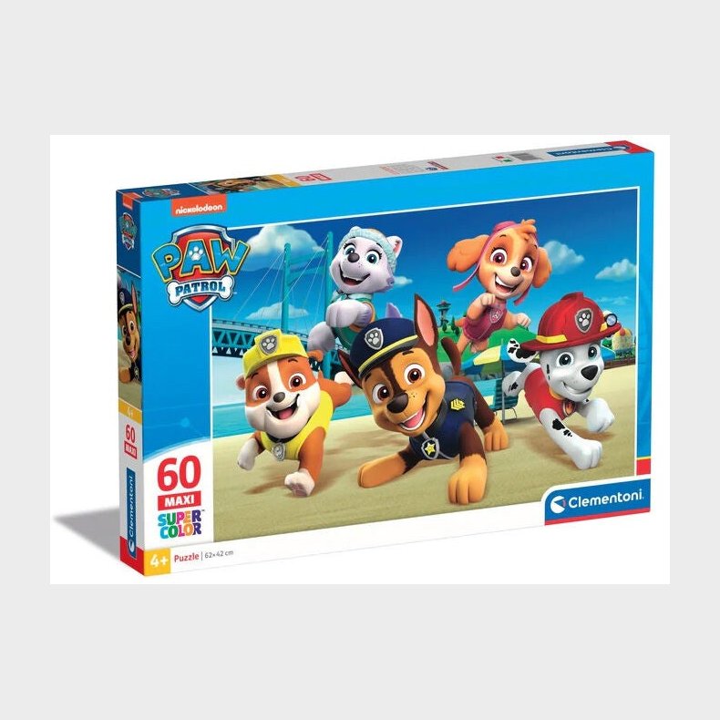 Clementoni Maxi Paw Patrol Brnepuslespil 60 Brikker