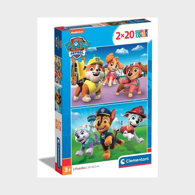 Clementoni Paw Patrol Brnepuslespil 20 Brikker