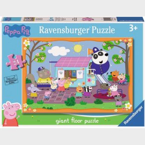 Ravensburger  Gurli Gris Klubhus Gulvpuslespil 24 Brikker