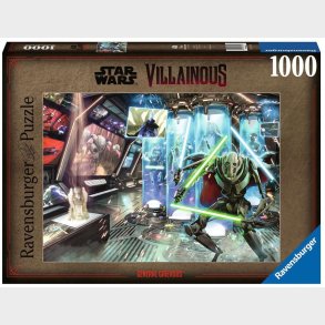 Ravensburger Star Wars Villainous Puslespil General Grievous 1000 Brikker