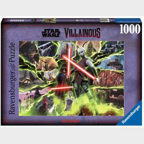 Ravensburger Star Wars Villainous Puslespil Asajj Ventress 1000 Brikker