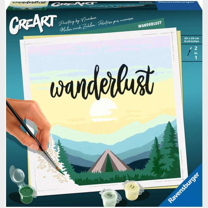 Ravensburger CreArt Malest Wanderlust