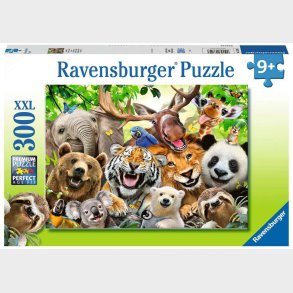 Ravensburger Puslespil Exotic Animals Selfie XXL 300 Brikker