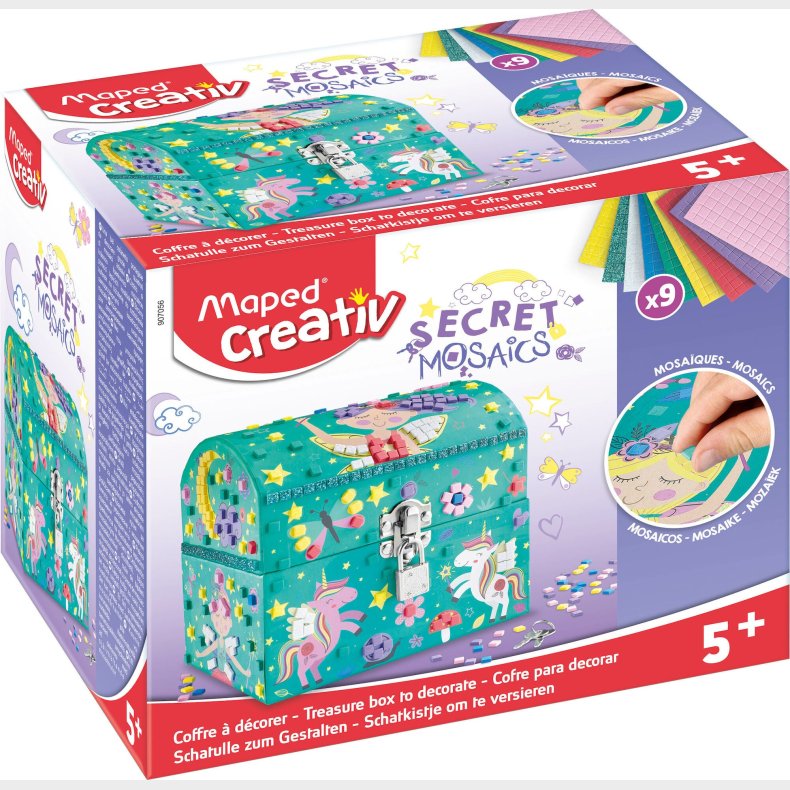 Maped Creativ Smykkeskrin Secret Mosaics