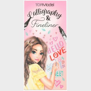 TOPModel Skrivest 8-pak, Calligraphy &  Fineliner