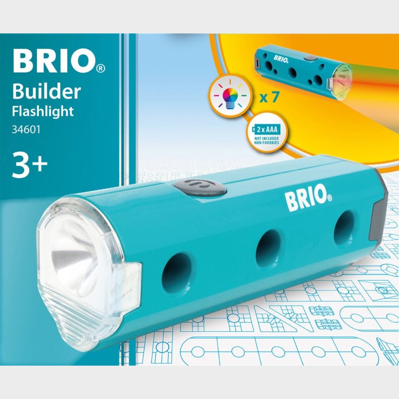 BRIO 34601 Builder Lygte