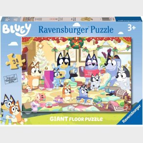Ravensburger Gulvpuslespil Bluey Jul 24 Brikker