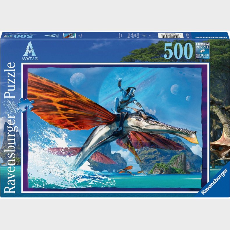 Ravensburger Avatar 2 Puslespil 500 Brikker