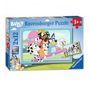 Ravensburger Puslespil Bluey 2x12 Brikker