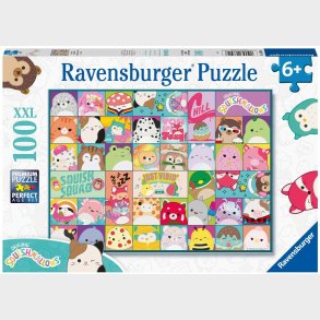 Ravensburger Squishmallows Puslespil 100 Brikker