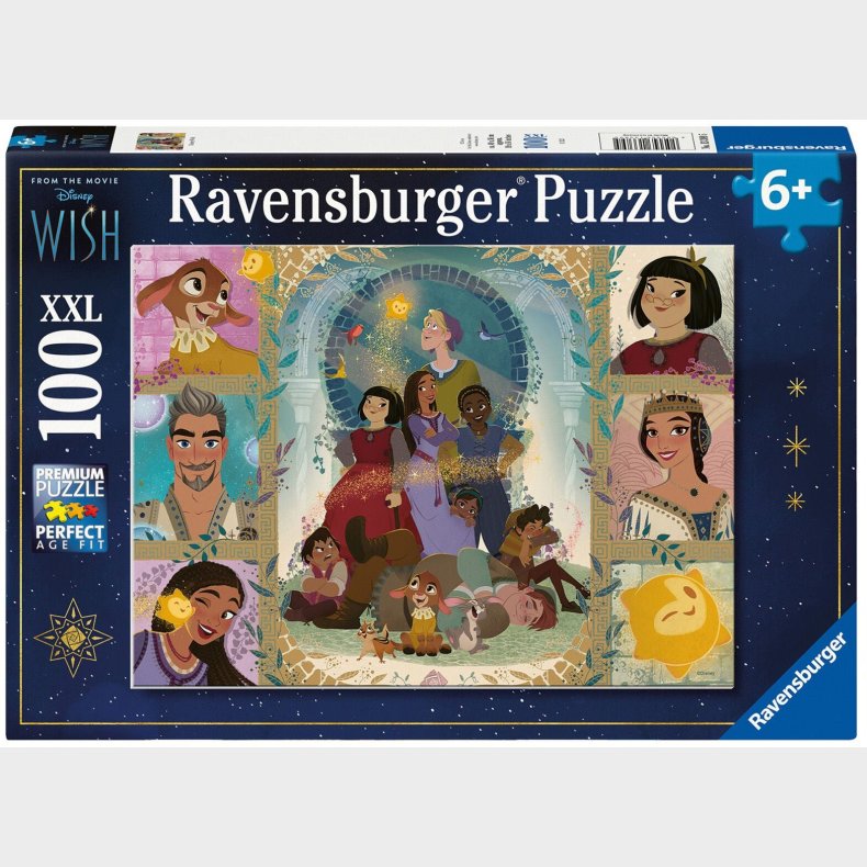Ravensburger Disney Wish XXL Puslespil 100 Brikker
