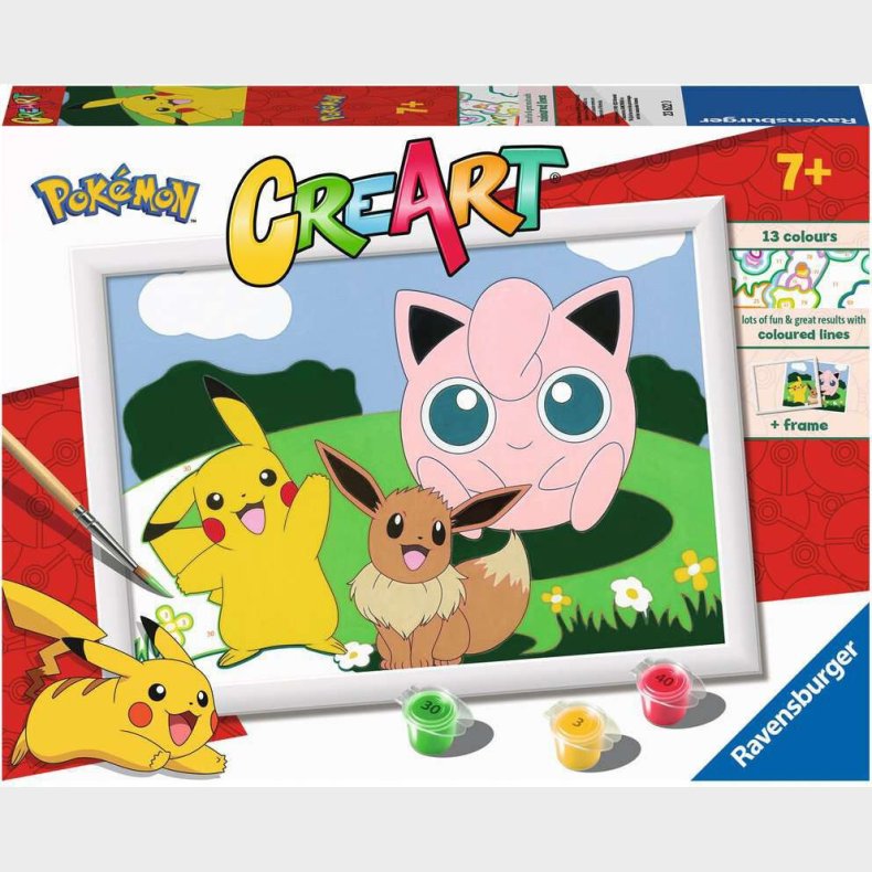 Ravensburger CreArt Malest Pok&eacute;mon Classics