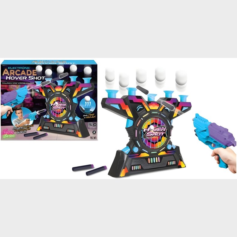 Suntoy Neon Series Elektronisk Arcade Hover Shot Spil