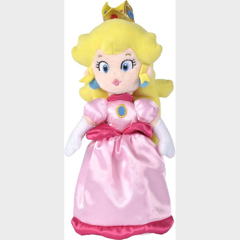 Super Mario Bamse Peach 27 cm