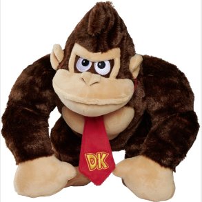 Super Mario Bamse Donkey Kong 27 cm