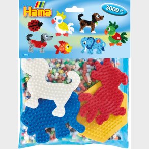 Hama Perleplader og Perler 3000 Stk.