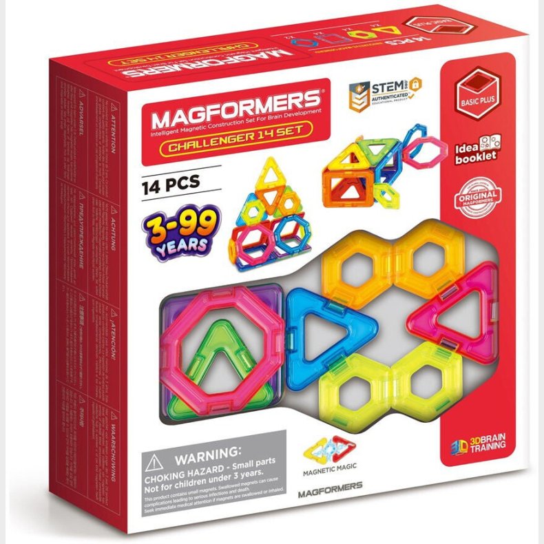 Magformers Challenger Byggest 14 Dele