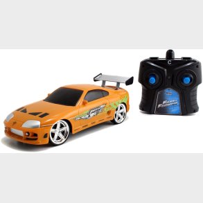 Fast &  Furious Toyota Supra Fjernstyret Bil 1:24