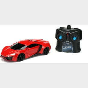 Fast &  Furious Lykan Hypersport Fjernstyret Bil 1:24